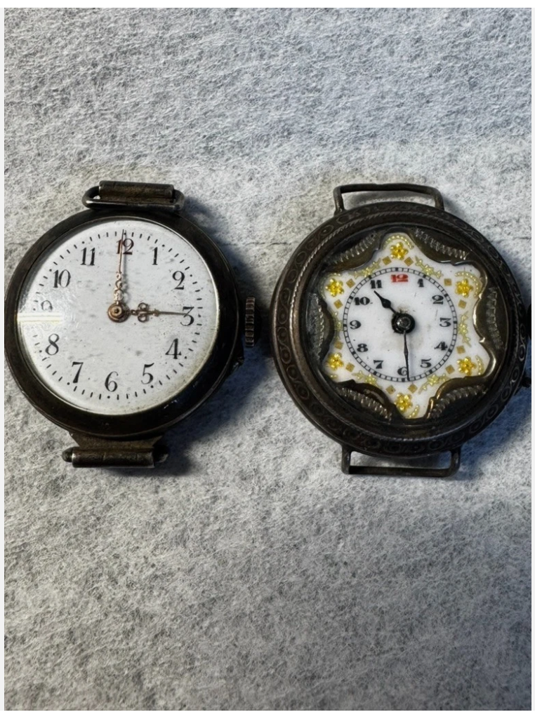 DIDO Early Cylinder Wristwatch